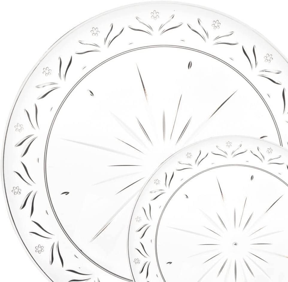 Bowls plástico transparente 6oz set 240 para eventos