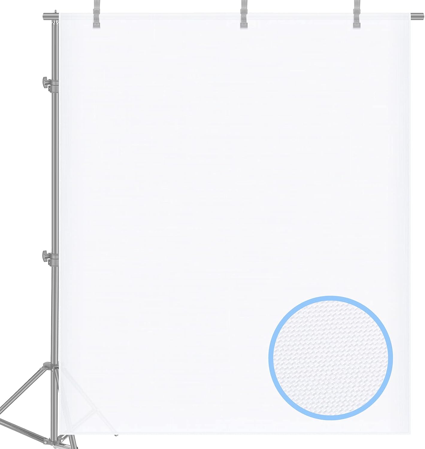 Tela poliéster blanco 2ydx60pulg para difusor luz