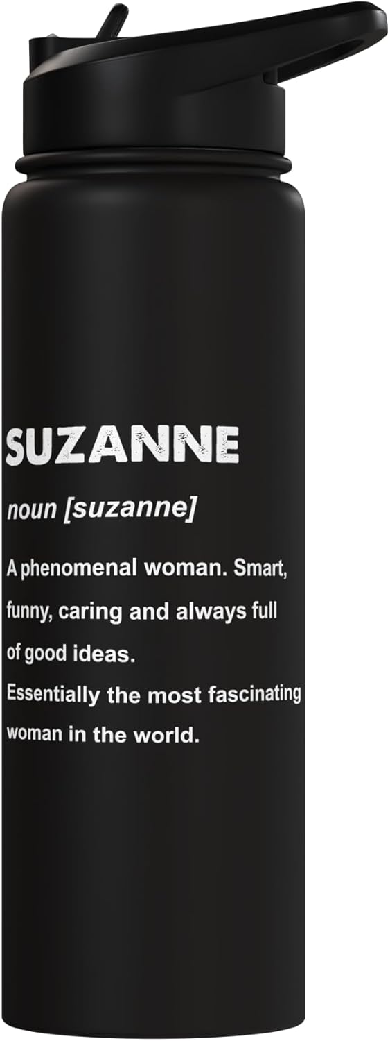 Botella de agua acero inoxidable Suzanne Name