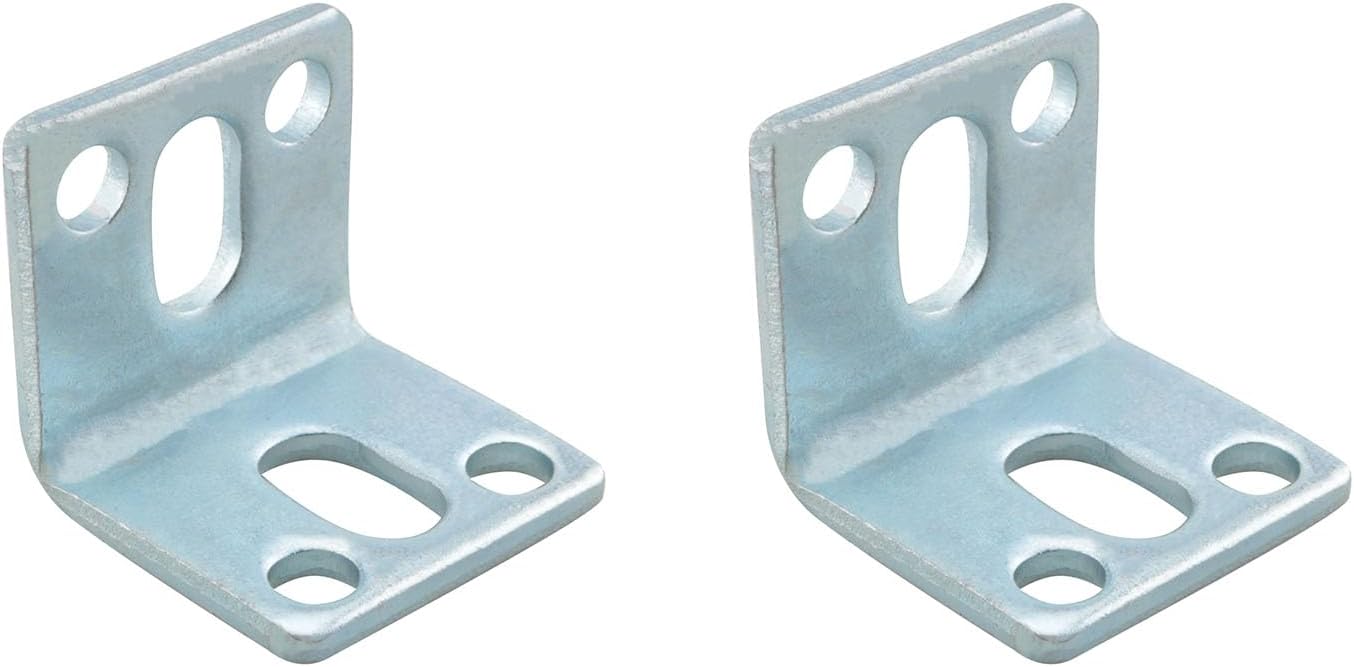 Soporte estante L conector ajustable hierro galvanizado