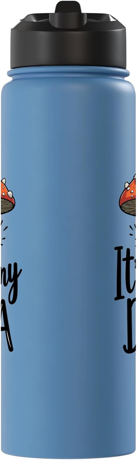 Botella de agua aislada acero inoxidable para recolección de hongos