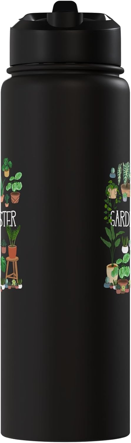 Botella de agua aislada acero inoxidable Garden Gangster