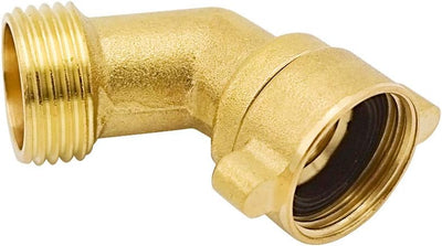 Adaptador conexión giratoria manguera jardín latón