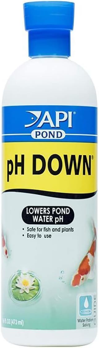 Solución pH Down para estanque botella 16oz blanco modelo 170B