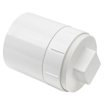 Cubierta limpieza alcantarilla PVC 3" con enchufe