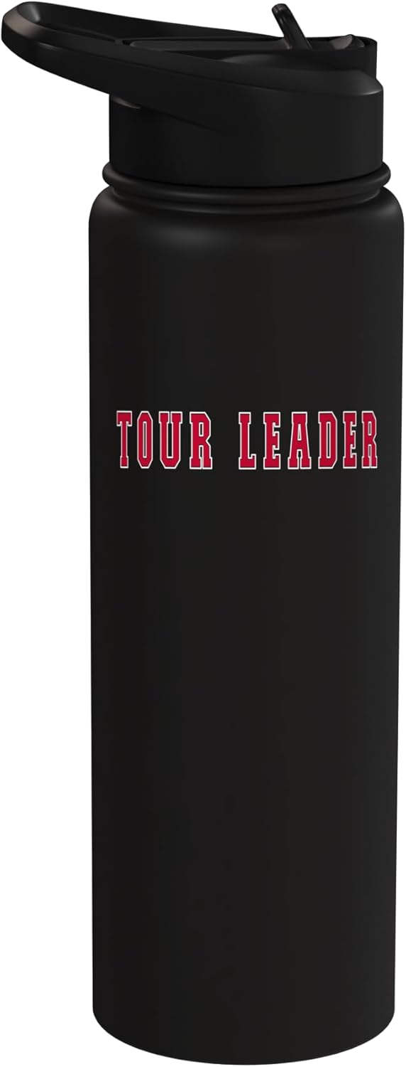 Botella de agua aislada de acero inoxidable Tour Leader