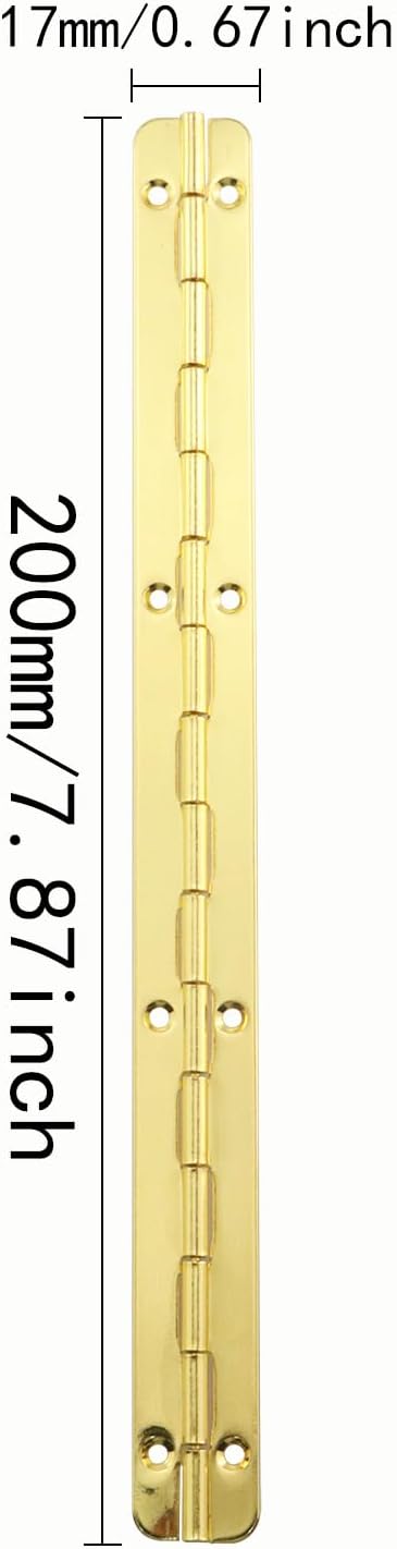 2 Bisagras Hierro Dorado Rotación 0-180° para Cajas Regalo Vino