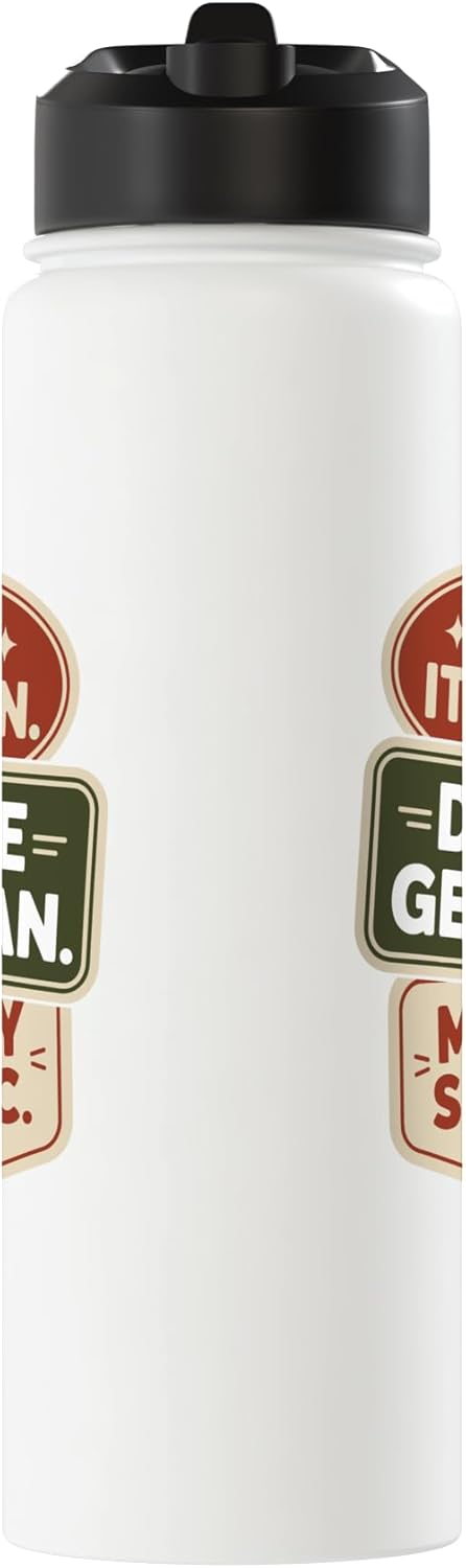 Botella agua aislada acero inox para coche
