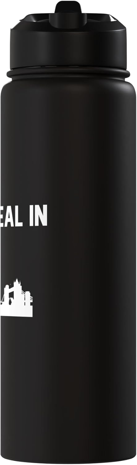 Botella agua aislada acero inox Londres