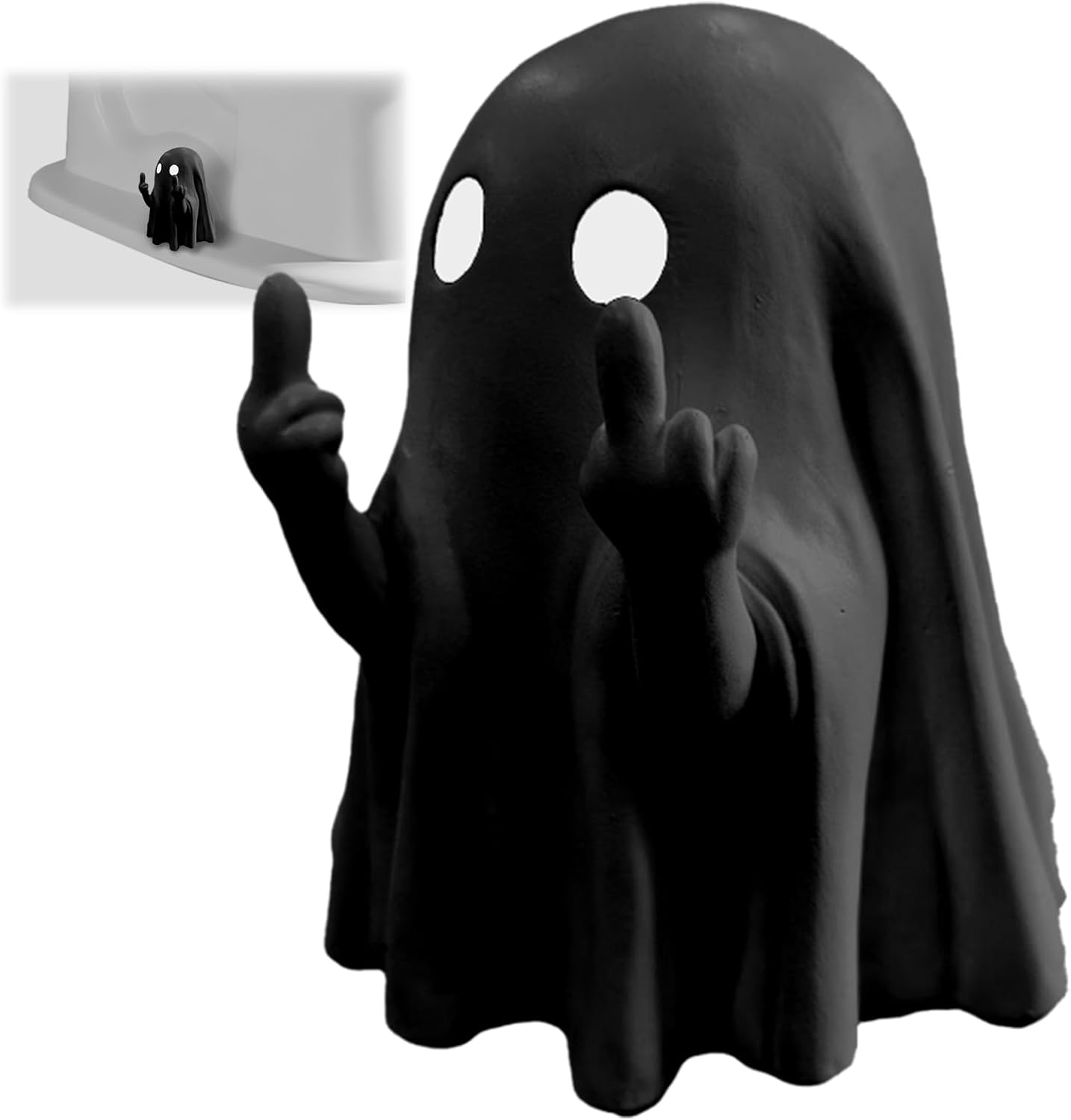 Fundas de inodoro con fantasma Halloween decorativas