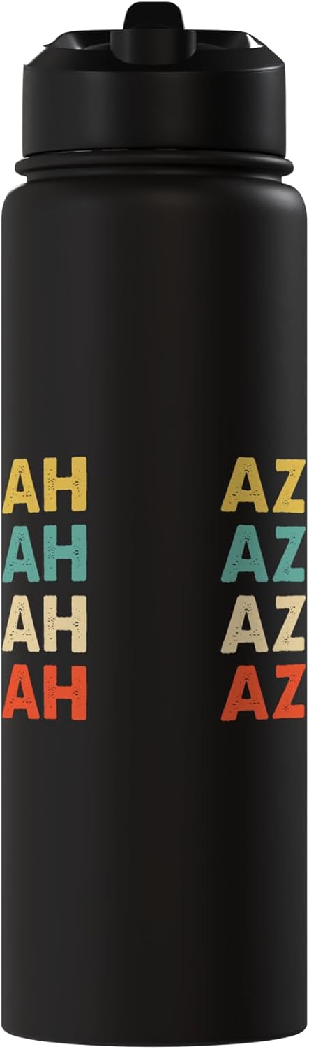 Botella de agua acero inoxidable Azariah Name