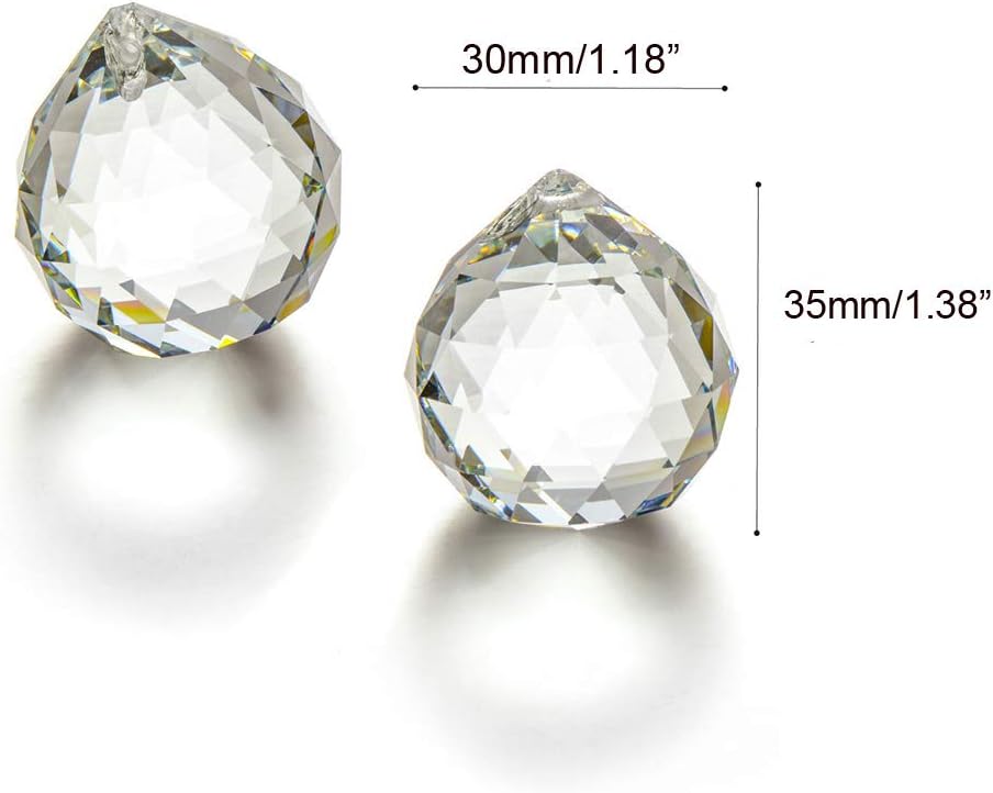 Atrapasoles cristal para ventana 1.18pulg set 3 con cadena