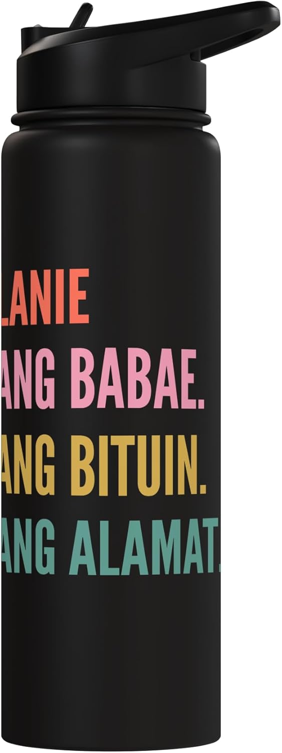 Botella de agua aislada de acero inoxidable Lanie