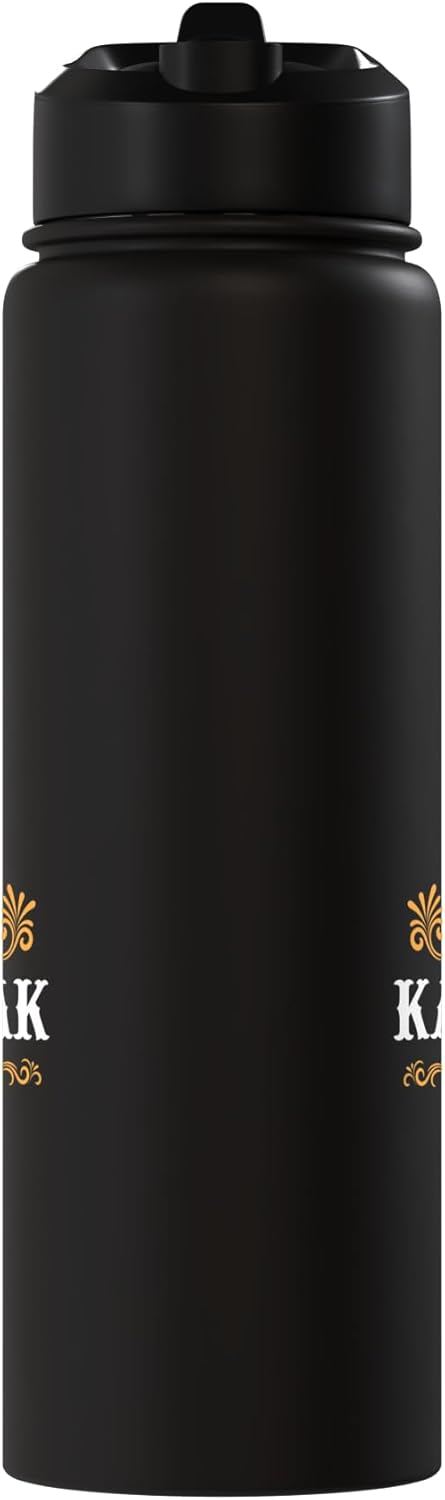 Botella agua acero inox aislada para baile Kathak