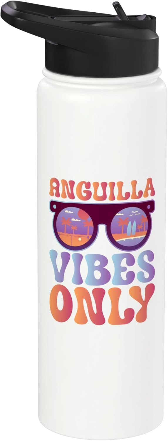 Botella agua acero inox aislada con buceo