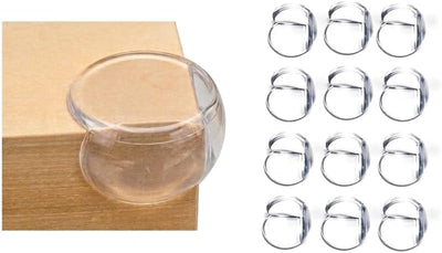 Protectores esquinas para bebé pack 12 transparentes