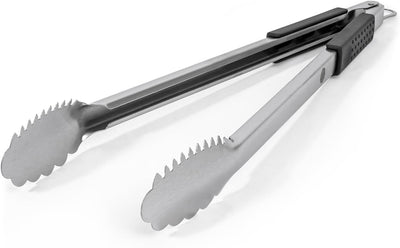 Pinzas parrilla 20pulg acero inox para asar barbacoa