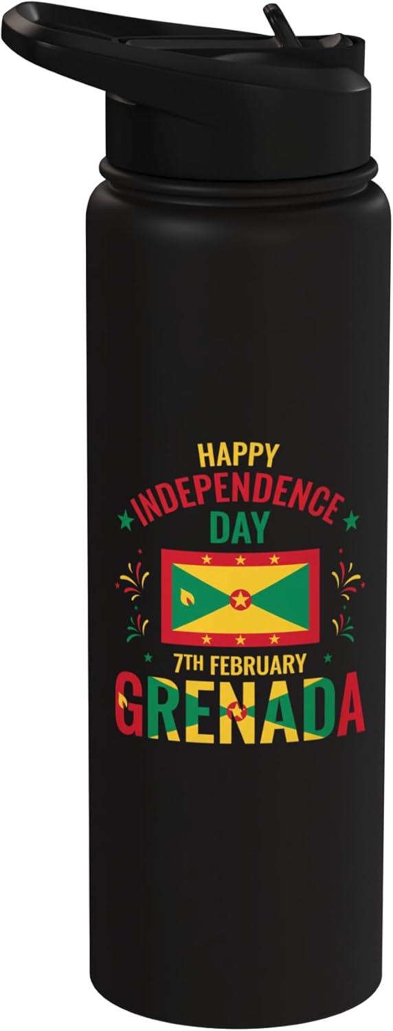 Botella agua acero inox aislada 7 Feb Patriótica