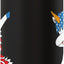 Botella agua acero inox aislada bandera estadounidense