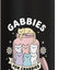 Botella de agua aislada para niños con gatos de acero inoxidable