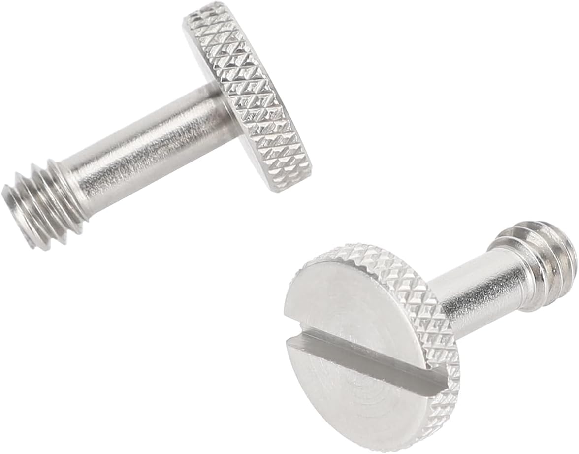 Tornillo ranurado 1/4-20 paquete 2