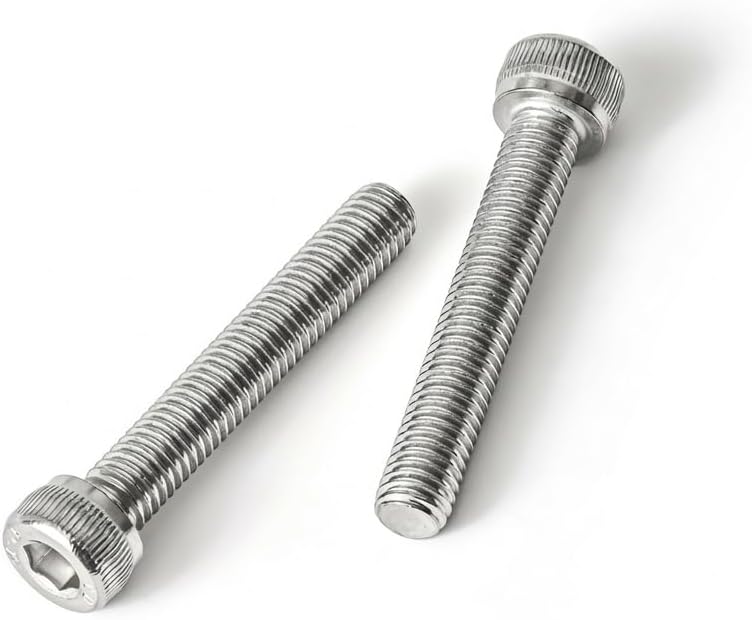 Tornillos M2.0x0.236pulg acero inox 304 set 50