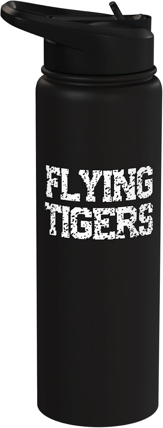 Botella de agua aislada acero inoxidable Flying Tigers