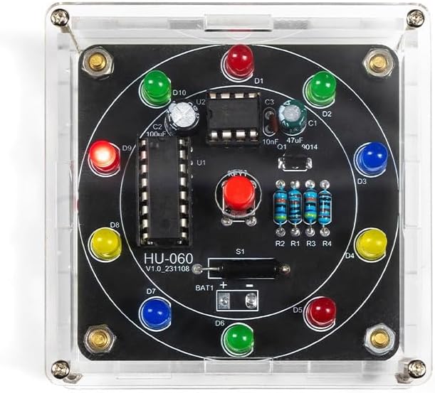 Kit soldadura rueda suerte PCB gabinete avanzado
