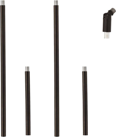 Kit varilla M10 6x12pulg adaptador techo luces