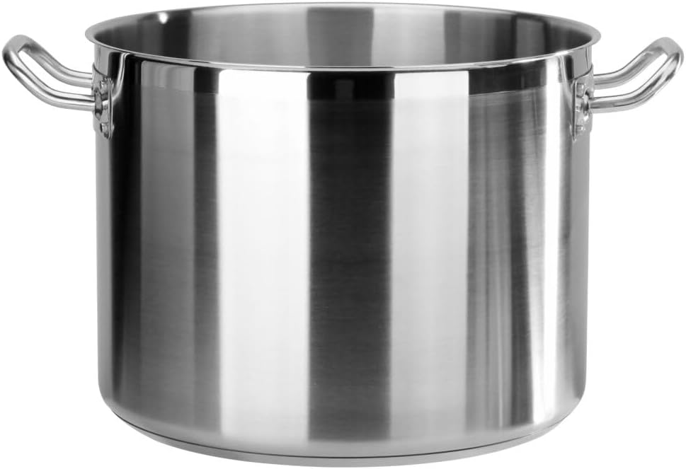 Olla Acero Inox 24qt Con Tapa