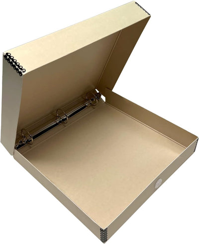 Caja álbum 3 anillas 12.25x11.25pulg diseño único para fotos arte