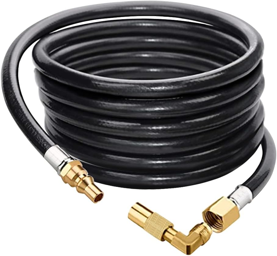 Manguera propano RV 12ft adaptador codo Blackstone