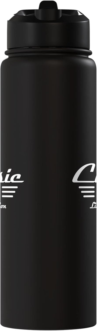 Botella de agua retro acero inoxidable para amantes de coches clásicos