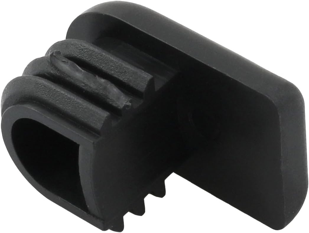 4 Tapones Plástico Ovalados para Patas Mesa Silla Hamaca