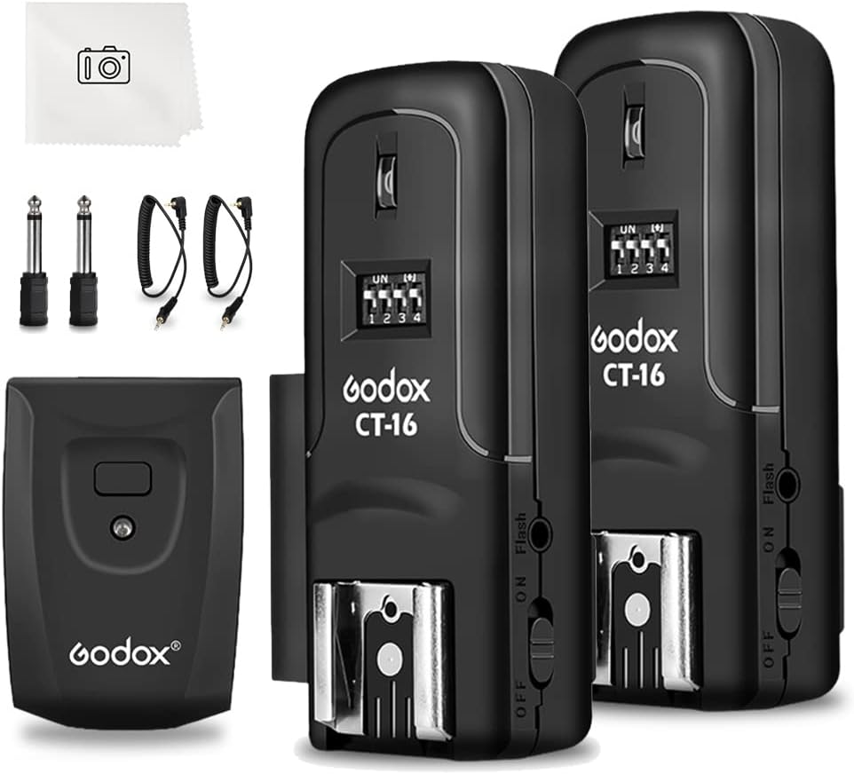 Kit receptor disparador 3en1 comp Canon Nikon Pentax