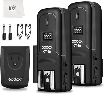 Kit receptor disparador 3en1 comp Canon Nikon Pentax
