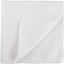 Paños limpieza 16x16pulg microfibra blanca reutilizables