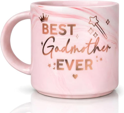 Taza de mármol regalo para madrina día de la madre
