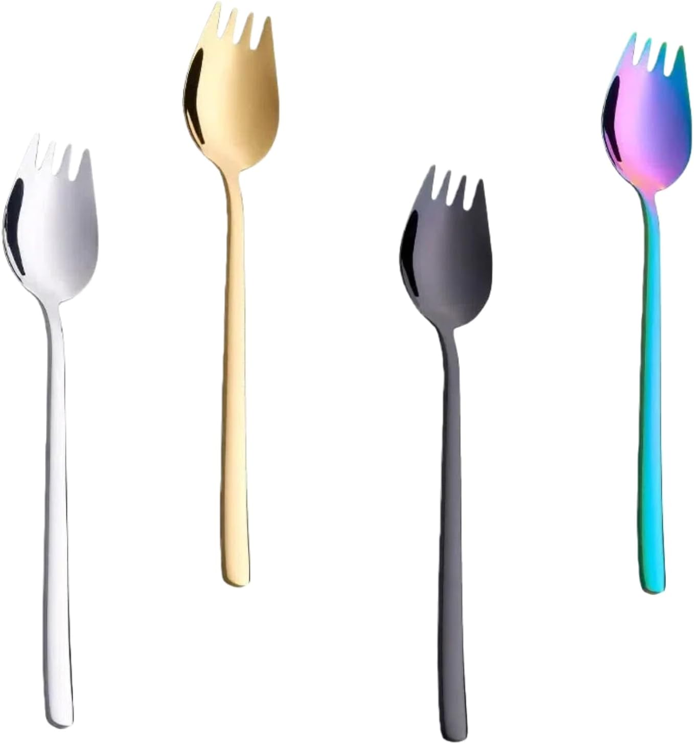 Set 4 Tenedores Acero Inox 7.6pulg Grado Alimenticio