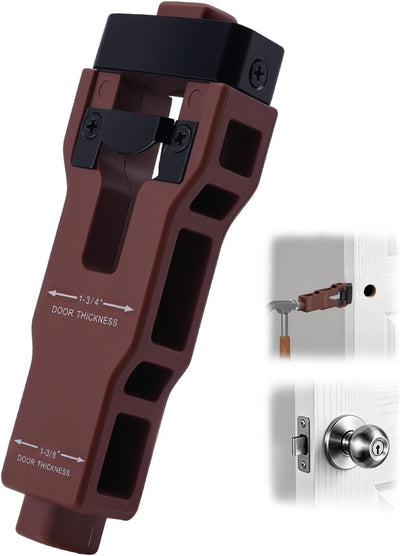 Kit instalación herramienta embutir puerta pestillo madera 1-3/8 a 1-3/4pulg