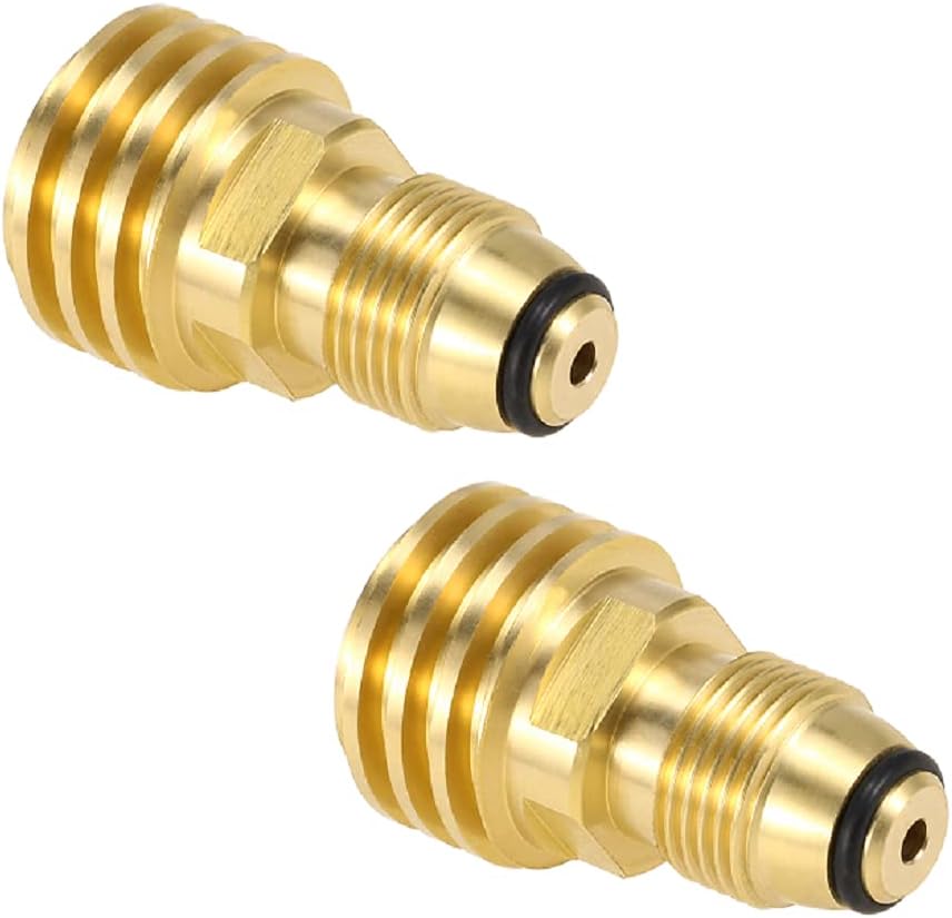 Adaptador tanque propano válvula POL a manguera QCC1 regulador