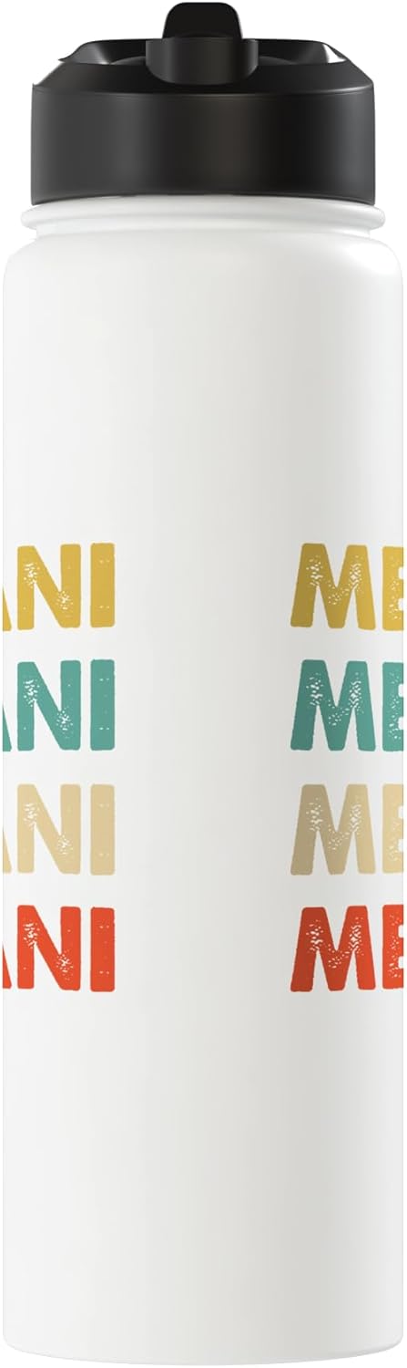 Botella de agua acero inoxidable Melani Name insulated