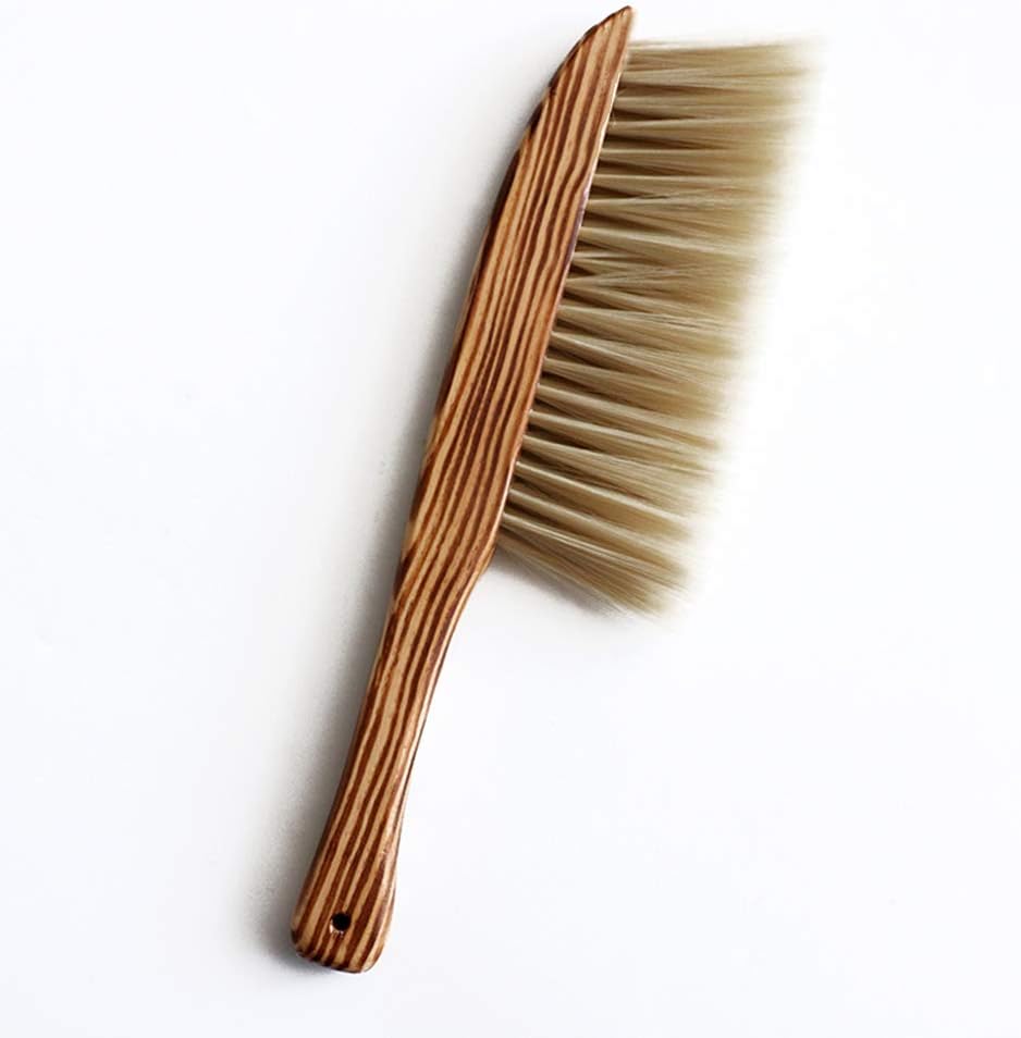 Escoba mano cepillo suave madera natural antiestática