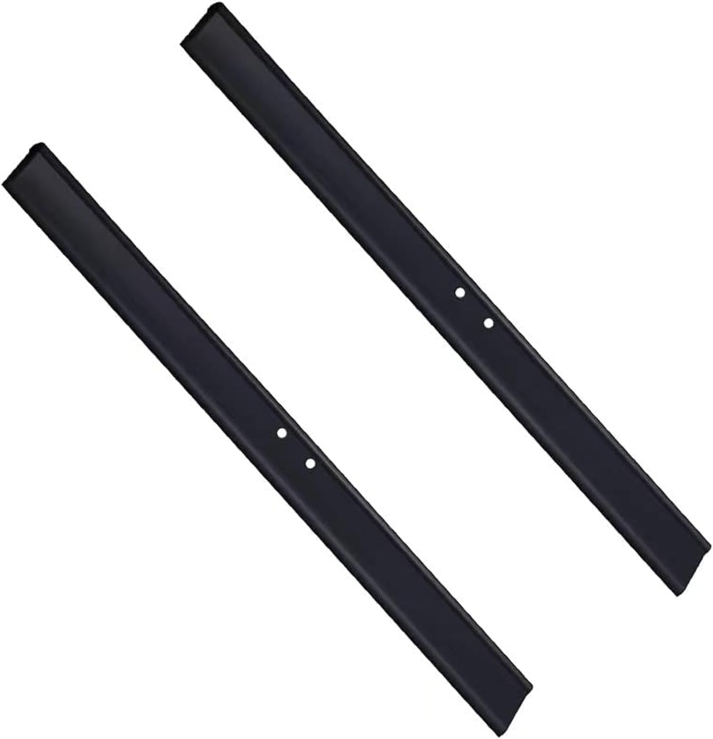 2 Cuchillas Silicona Repuesto 10pulg Negro