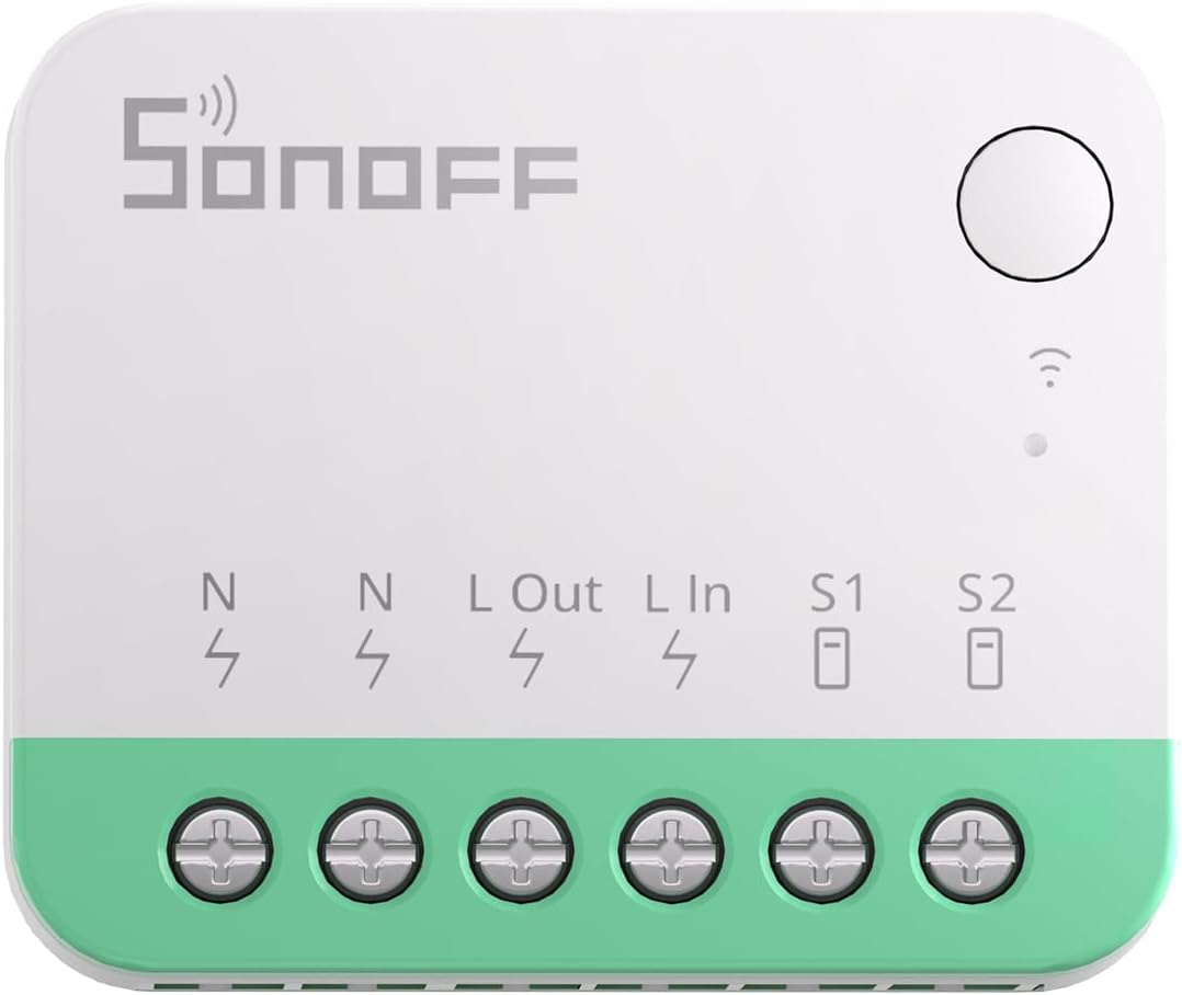 Interruptor WiFi mini luz empotrable comp. Apple Home Alexa