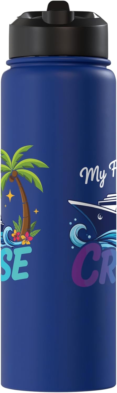 Botella de agua acero inoxidable aislada para primer crucero