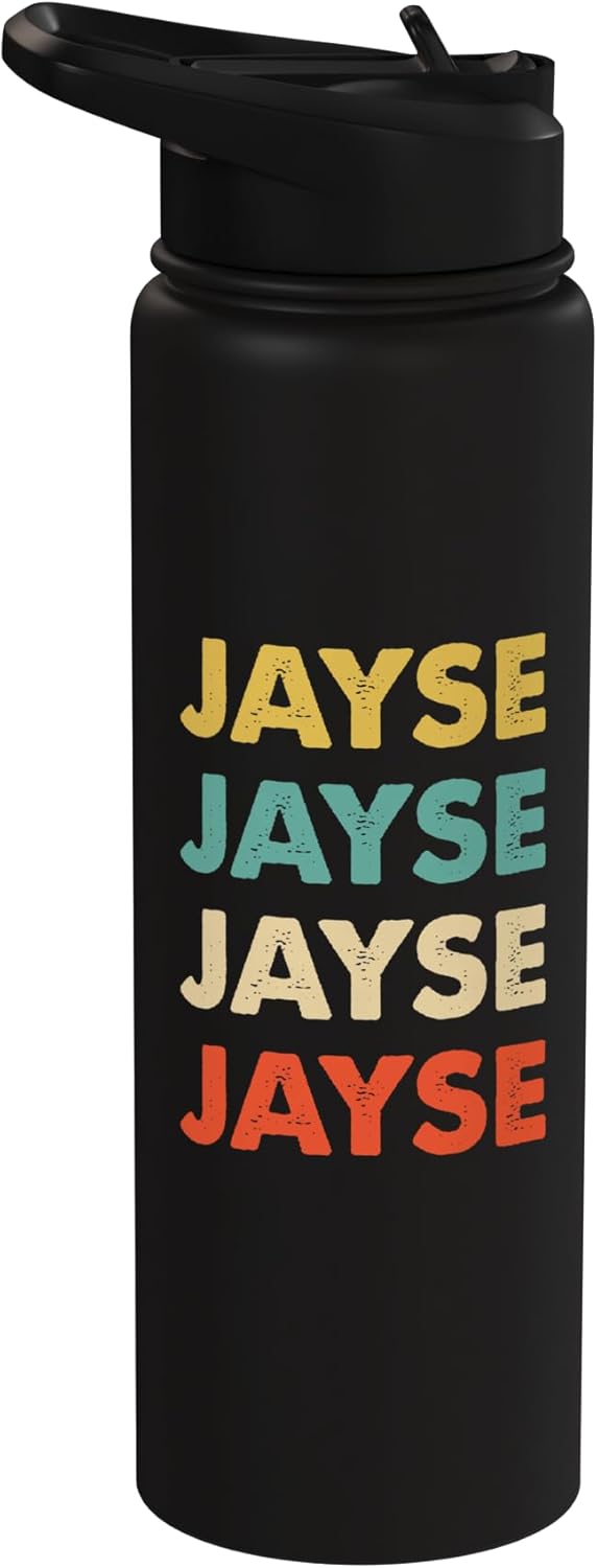 Botella de agua acero inoxidable aislada Jayse Name