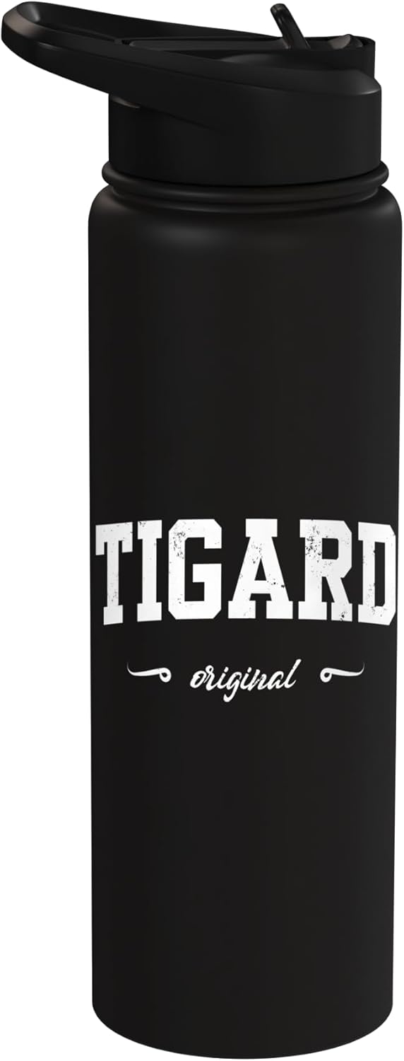 Botella de agua aislada de acero inoxidable Tigard Design