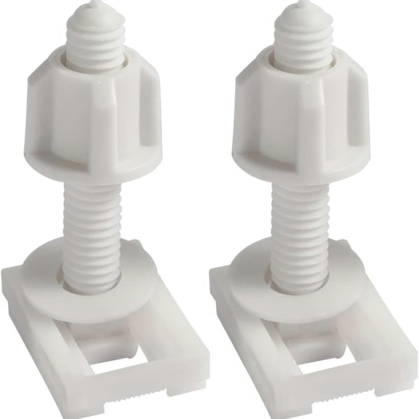 2 Pzas Tornillos para Asiento de Inodoro con Arandela