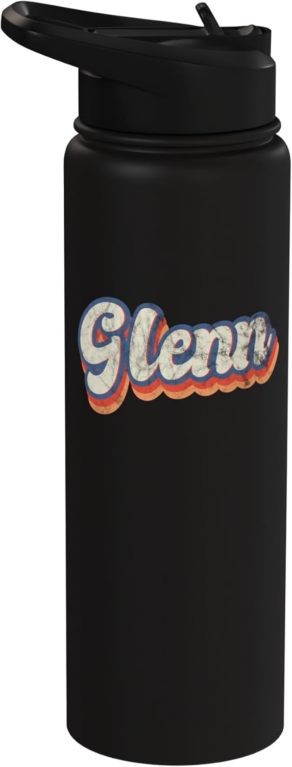 Botella de agua acero inoxidable personalizada 70's